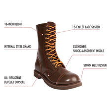Rothco Leather Jump Boots – Paratrooper Dress Uniform Service Duty Boot