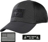 7 3/8-7 3/4 / Black