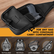 TECEUM Tactical Compact Sling Bag – CCW for Everyday – 10+ Styles – Shoulder EDC Crossbody Bag for Concealed Carry of Handgun