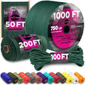 200 ft / Dark Emerald Green