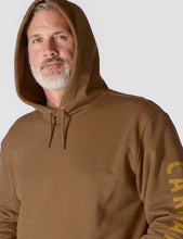 Carhartt Men's Rain Defender Loose Fit Midweight Logo Graphic Sweatshirt