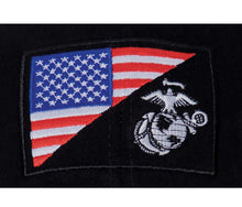 Rothco USMC Eagle, Globe and Anchor/US Flag Low Pro Cap - Patriotic Marine Corps Hat