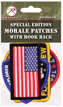 Rothco Flight Jacket with Patches - Classic Cold Weather Bomber Jacket with Morale Patches Included