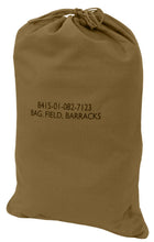 Rothco Canvas Barracks Bag Multi-Functional, Dependable, and Durable for Field Use and Travel, Olive Drab - 24" x 32"