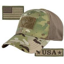 USA Bundle - USA Tactical Patches with Condor Operator Cap - Mesh