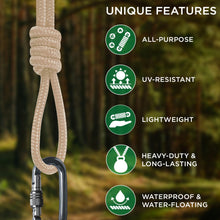 TECEUM Rope – 1/4” & 3/8” – 90 FT | 150 FT – Strong All-Purpose Utility Rope – Camping, Crafting, Flag Pole, Indoor & Outdoor – Polypropylene Nylon Poly Lightweight Diamond Braided Cord – Black
