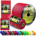 100 ft / Crimson