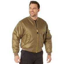 Rothco MA-1 Flight Jacket – Iconic Bomber Style Cold Weather Coat Windbreaker