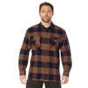 4X-Large / Brown Plaid