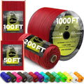 100 Ft / Red (Fire)