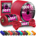 100 ft / Crimson
