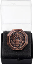 SHOP AWARDS AND GIFTS Service Lapel Pins, US Federal Government Logo Seal, Recognition Gift, 5/8 Inch, Pack of 6, Antique Bronze, 15 Years