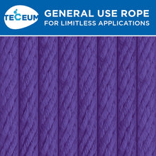 TECEUM 500lb Cotton Rope 3/16” (5 mm) – 50 FT | 100 FT– Strong All-Purpose Braided Rope – Natural Cotton – for Crafting, Сamping, Clothes Line, DIY, Indoor & Outdoor Use – Natural