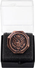 SHOP AWARDS AND GIFTS Service Lapel Pins, US Federal Government Logo Seal, Recognition Gift, 5/8 Inch, Pack of 6, Antique Bronze, 5 Years
