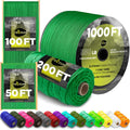 1000 ft / Green