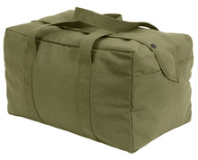 Rothco Small Canvas Parachute Cargo Bag – Rugged Outdoor Storage Travel Duffle