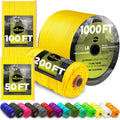 100 ft / Yellow Pastel