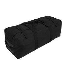 Rothco Enhanced Duffle Bag – 76L Capacity for Heavy-Duty Use and Versatile Travel – Black