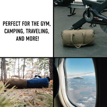 Rothco Heavy-Duty Canvas Shoulder Duffle Bag - Rugged Travel Gym Gear Equipment Bag