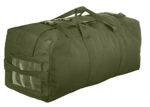 Rothco Enhanced Duffle Bag – 76L Capacity for Heavy-Duty Use and Versatile Travel – Black