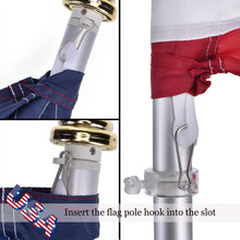 American Flags for Outside 3x5, HeavyDuty American Flag for High Wind Outdoor, UV Protected/Sewn Stripes/Embroidered Stars/Brass Grommets, US Flag Built for The Toughest Conditions