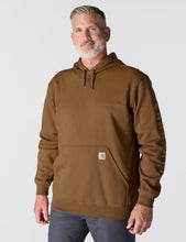 Carhartt Men's Rain Defender Loose Fit Midweight Logo Graphic Sweatshirt