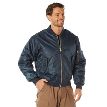 Rothco MA-1 Flight Jacket – Iconic Bomber Style Cold Weather Coat Windbreaker