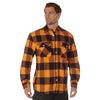 5X-Large / Orange Plaid