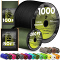 1000 ft / Black