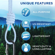 TECEUM 500lb Cotton Rope 3/16” (5 mm) – 50 FT | 100 FT– Strong All-Purpose Braided Rope – Natural Cotton – for Crafting, Сamping, Clothes Line, DIY, Indoor & Outdoor Use – Natural