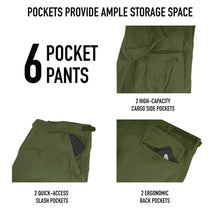 Rothco Vintage Vietnam Rip-Stop Fatigue Pants – Mens BDU Lightweight Utility Cargos