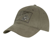 Rothco USMC Eagle, Globe and Anchor/US Flag Low Pro Cap - Patriotic Marine Corps Hat