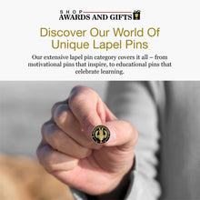 SHOP AWARDS AND GIFTS 7/8 Inch Outstanding Volunteer Lapel Pin