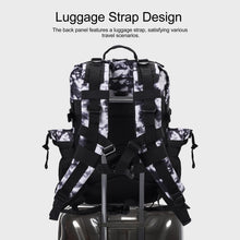 LHI Military Tactical Backpack for Men and Women 45L Army 3 Days Assault Pack Bag Large Rucksack with Molle System - Black