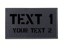 Custom Large 5x3 Inch IR Reflective Laser Cut ID Panel Patch Callsign Patch IR Flag Patch(MC)