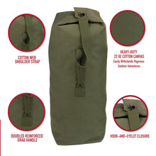 Rothco Top Load Canvas Duffle Bag