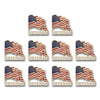 Pack of 10 / American Flag Veteran, Pack of 10