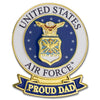Air Force Proud Dad, Pack of 1