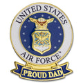 Air Force Proud Dad, Pack of 1