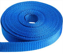 TECEUM 3/4" & 5/8" & 1" & 1.5" & 2" Webbing – 10 25 50 Yards – 40+ Colors – Heavy Duty 1 Inch 1.5 Inch 2 Inch Backpack Straps – Webbing for Outdoors Indoors Crafting DIY