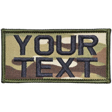 Tactical Gear Junkie Customizable Text Patch - 2x4 inches - Black
