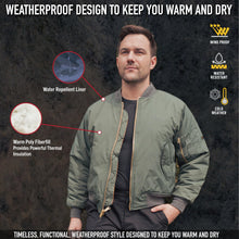 Rothco MA-1 Flight Jacket – Iconic Bomber Style Cold Weather Coat Windbreaker