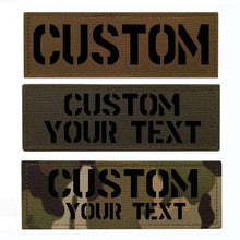 Large Customizable IR Infrared Laser Cut ID Panel Patch callsign Patch US American IR Flag Patch