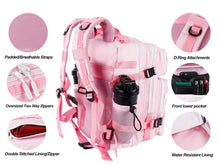 LHI Tactical Military Backpack for Men and Women 25L/35L Army Assault Pack Bag Small Rucksack with Bottle Holder