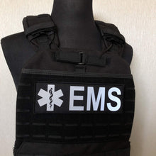 Reflective EMS EMT Star of Life Back Panel Patch(11x4 Inch)