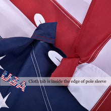 American Flags for Outside 3x5, HeavyDuty American Flag for High Wind Outdoor, UV Protected/Sewn Stripes/Embroidered Stars/Brass Grommets, US Flag Built for The Toughest Conditions