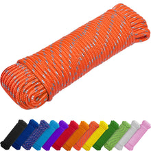 TECEUM Rope – 1/4” & 3/8” – 90 FT | 150 FT – Strong All-Purpose Utility Rope – Camping, Crafting, Flag Pole, Indoor & Outdoor – Polypropylene Nylon Poly Lightweight Diamond Braided Cord – Black