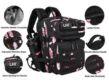 LHI Tactical Military Backpack for Men and Women 25L/35L Army Assault Pack Bag Small Rucksack with Bottle Holder