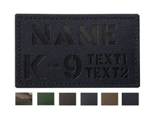 Custom Personalized Infrared IR Laser Cut ID Panel Patch Blood Type callsign Patch US American IR Flag Patch