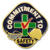 Committed to Safety-Pack of 12